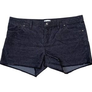 Carve Designs Women’s Oahu Shorts, Corduroy Cutoffs, Organic Cotton, Size 16